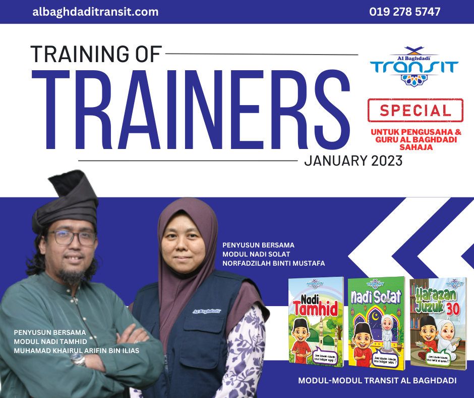Training of Trainers (TOT) Transit Al Baghdadi 27 Januari 2023